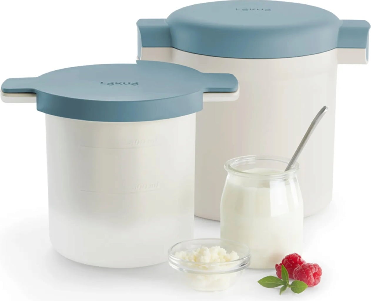 Lékué Set per Kefir e Yogurt - 1 pz.