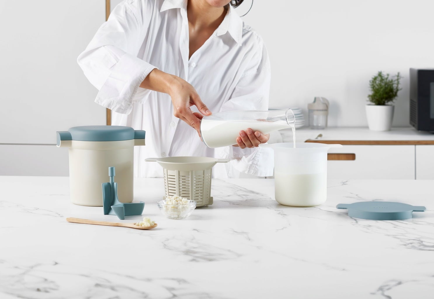 Lékué Set per Kefir e Yogurt - 1 pz.