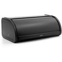 Boîte à Pain à Couvercle Roulant, Matt Black