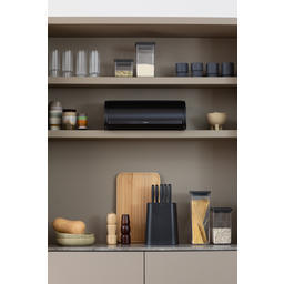 Brabantia Boîte à Pain à Couvercle Roulant - Matt Black