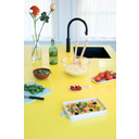 Make & Take - Portavivande Design Piatto, in Plastica - Light Grey