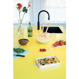 Make & Take - Portavivande Design Piatto, in Plastica - Light Grey