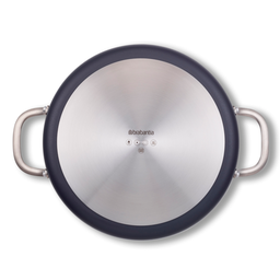 Brabantia Zenn Hapjespan, 28 cm, Anti-Aanbaklaag