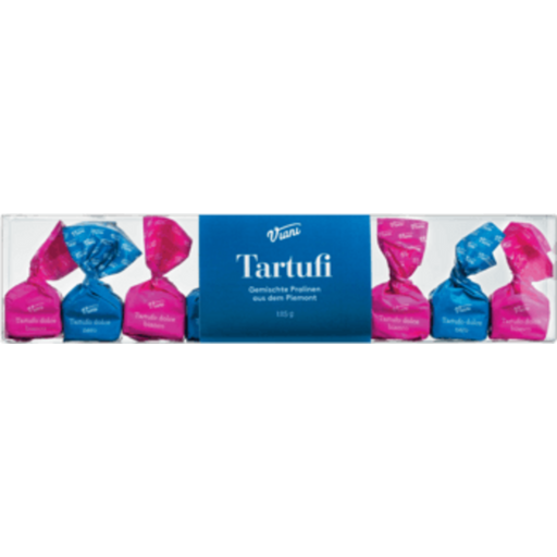 Viani Alimentari Tartufi Dolci - Boîte-Cadeau - 125 g