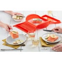 Microwave Steamer with Shelf for 3-4 Servings