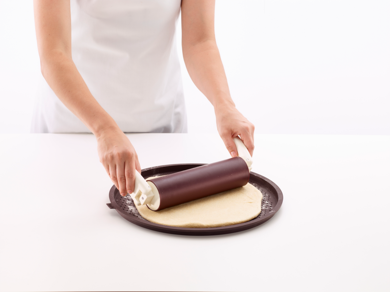 Lékué Plaque à Pizza Ronde Ø 36 cm - 1 pcs.