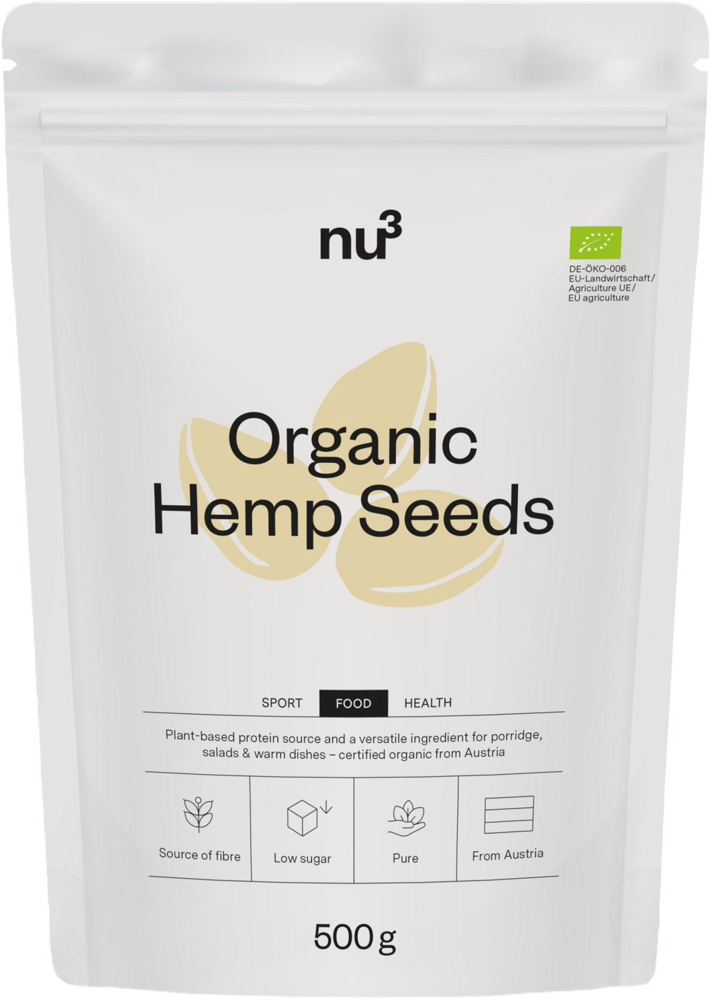 nu3 Bio Hemp Seeds