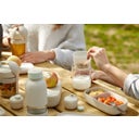 Lékué Organic To-Go Cup with Spoon (400 ml)