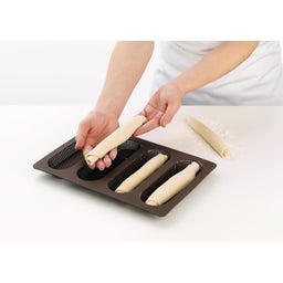 Lékué Silicone Mini Baguette Pan