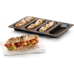 Lékué Silicone Mini Baguette Pan