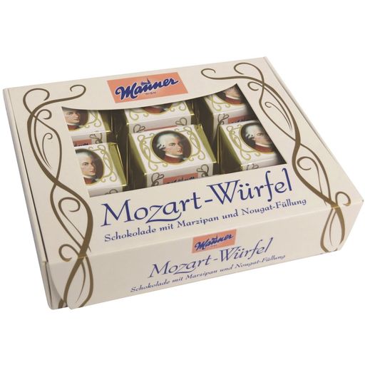 Manner Cubes au Chocolat "Mozart" - 9 pièces