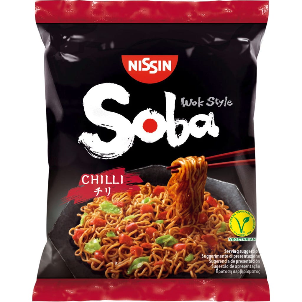 ◆SOBA NISSIN Soba Bag Chili - Piccantino Onlineshop