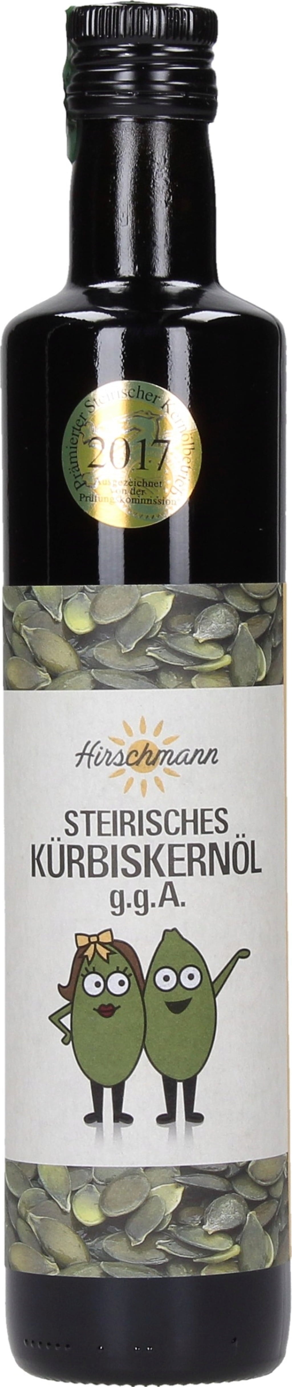 Hofladen Hirschmann Olio di Semi di Zucca Stiriano IGP - 500 ml