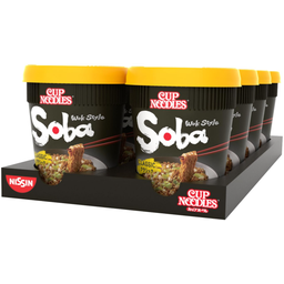 NISSIN Soba Cup Noodles Classic - Großpackung 8 Stück