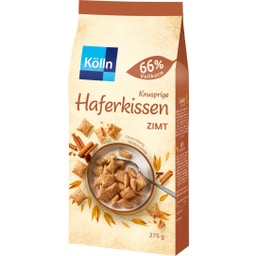 Kölln Knusprige Haferkissen Zimt - 275 g