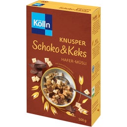 Kölln Knusper Schoko & Keks - Hafer Müsli - 500 g