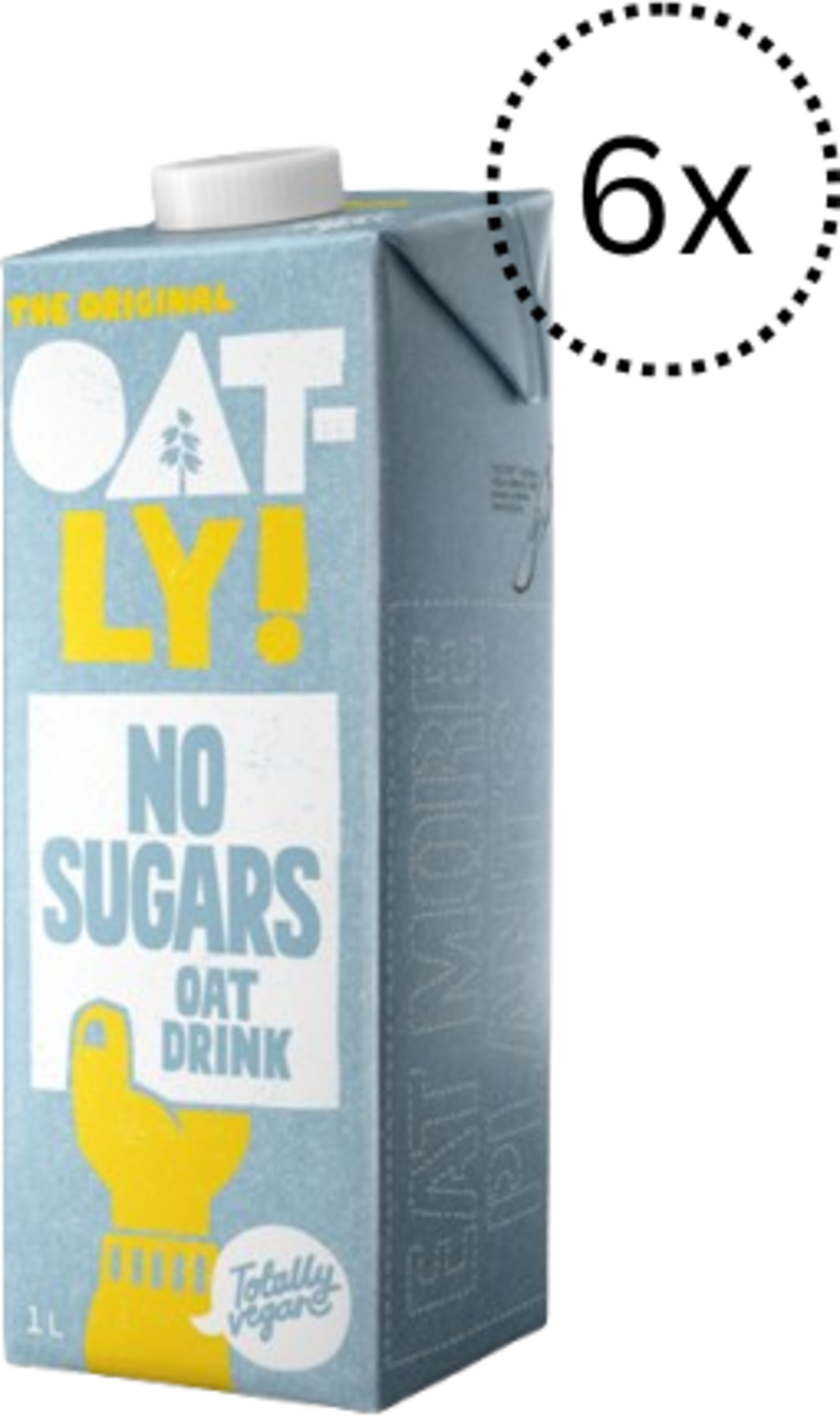 OATLY Boisson aux Flocons d'Avoine - No Sugars