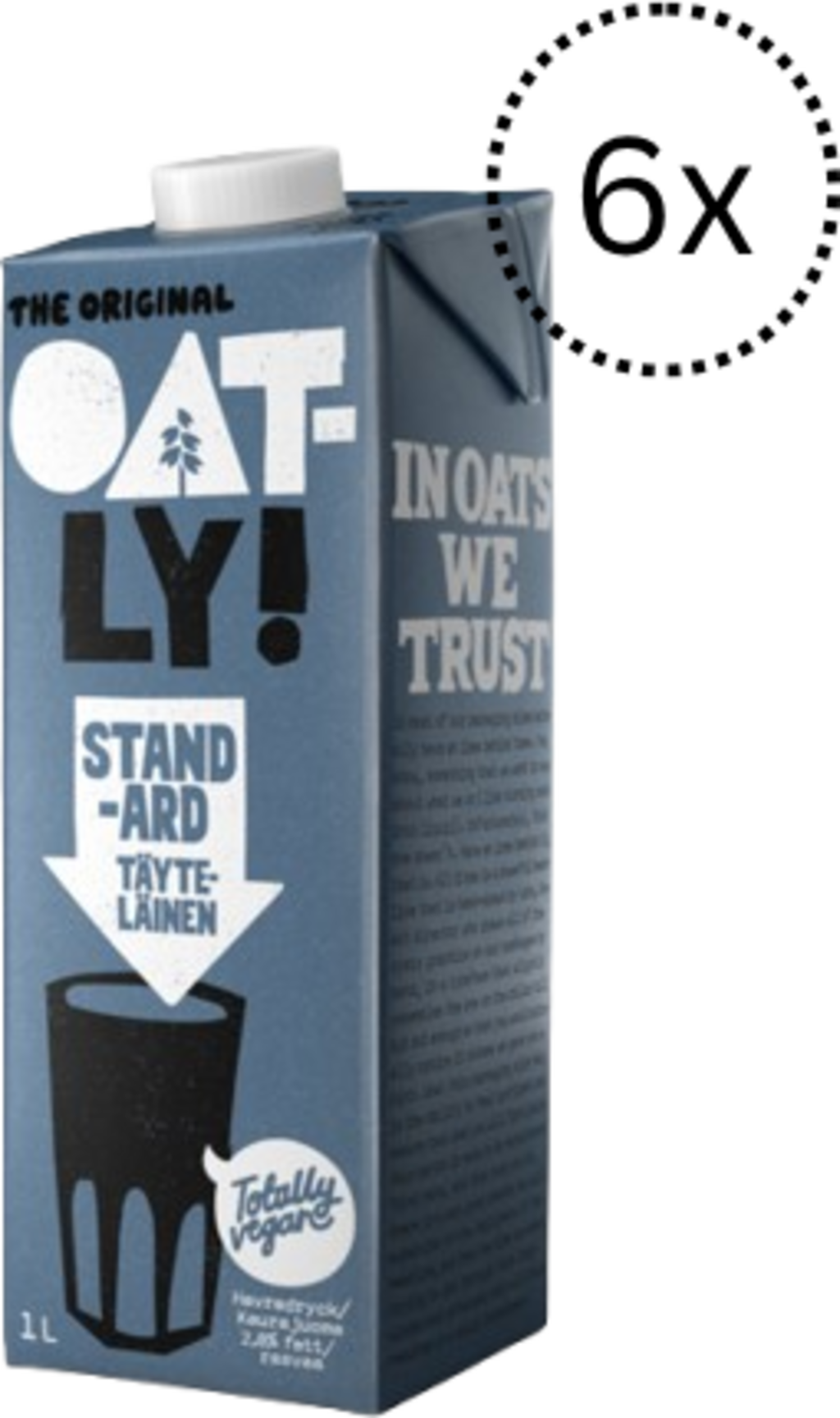OATLY Oat Drink Whole - 6 x 1 L