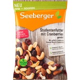 Seeberger Studentenfutter mit Cranberries geröstet