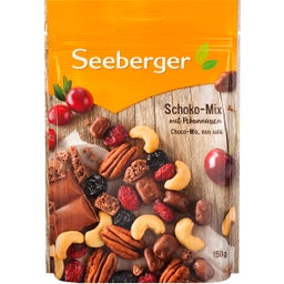 Seeberger Schoko-Mix mit Pekannüssen - 150 g