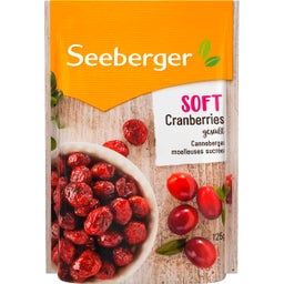 Seeberger Soft-Cranberries gesüßt - 125 g