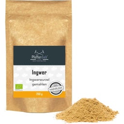 Pfefferdieb Bio Ingwerpulver, Ingwer gemahlen - 250 g