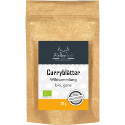 Hojas de Curry Silvestres Ecológicas Premium - Enteras - 20 g