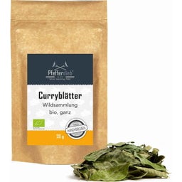 Bio Premium Curryblätter aus Wildsammlung, ganz - 20 g