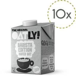 OATLY Boisson à l'Avoine - Barista Edition - 10 x 500 ml