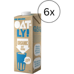 OATLY Bio ovseni napitek - original - 6 x 1 l