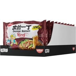 NISSIN Demae Ramen Beef - Großpackung 10 Stück