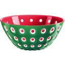 guzzini Skleda Ø25 cm LE MURRINE - Emerald Green/White/Red