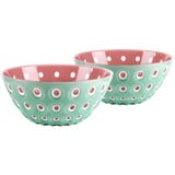 guzzini Set de 2 Bols LE MURRINE, &Oslash; 12 cm