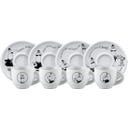 Tasses Moka Carosello en Porcelaine Blanche 8 Pièces - 1 kit(s)