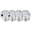 Moka Carosello Koppar i Vitt Porslin 8 st. - 1 Set