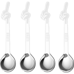 Bialetti Mocha Spoon Set of 4 - Omino - 1 Set