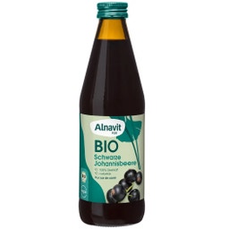 Alnavit Bio Schwarze Johannisbeer Direktsaft - 330 ml