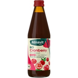 Alnavit Bio Cranberry Direktsaft - 330 ml