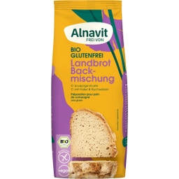 Alnavit Bio Landbrot Backmischung - 450 g