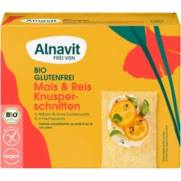 Alnavit Bio Mais & Reis Knusperschnitten - 150 g