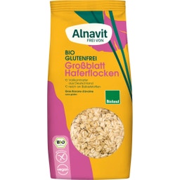Alnavit Bio Großblatt Haferflocken - 450 g