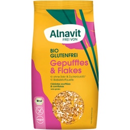 Alnavit Bio Gepufftes & Flakes - 200 g