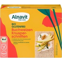 Alnavit Bio Knusperschnitten Buchweizen - 150 g