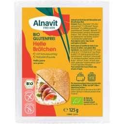 Alnavit Bio Helle Brötchen - 125 g