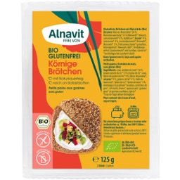 Alnavit Bio Körnige Brötchen - 125 g