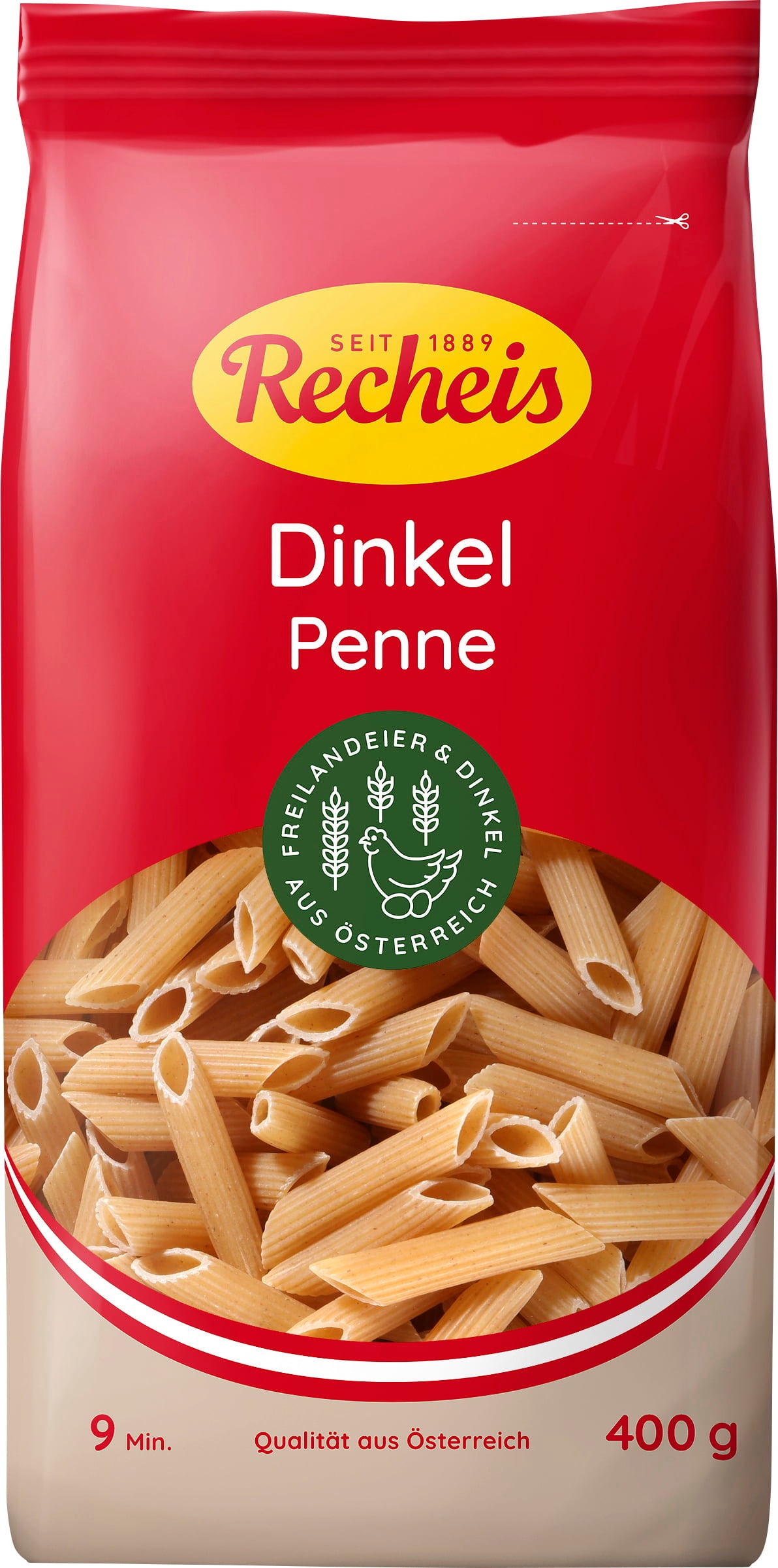 Recheis Naturgenuss špaldové těstoviny - Penne