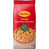 Recheis Naturgenuss Dinkelpasta - Hörnle gerippt