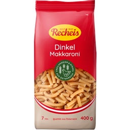 Recheis Naturgenuss Spelt Pasta - Macaroni - 400 g