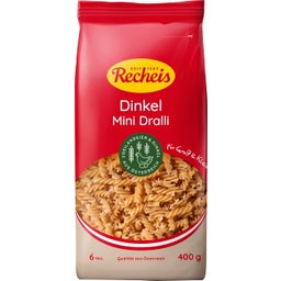 Recheis Minis de Espelta - Fusilli - 400 g
