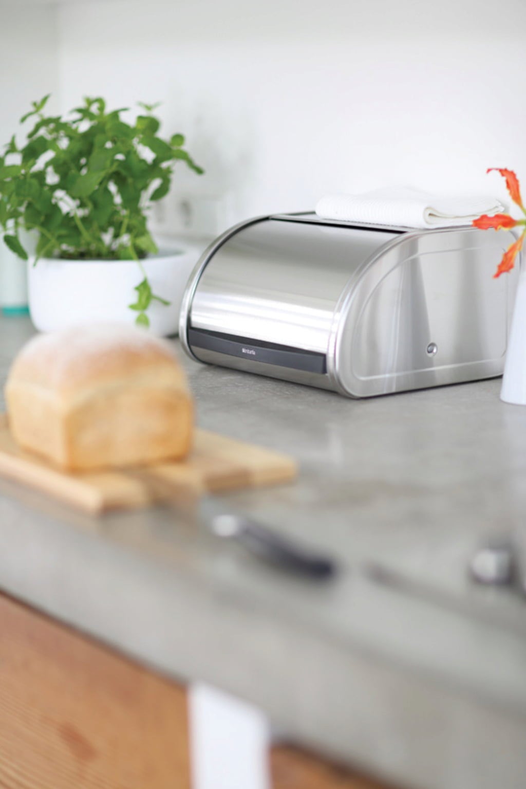 Brabantia Huche à Pain - Matt Steel